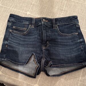American Eagle Outfitters Dark Blue Jean Shorts